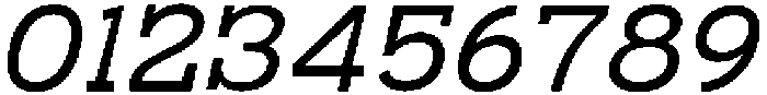 RCL Bricko Italic otf (400) Font OTHER CHARS