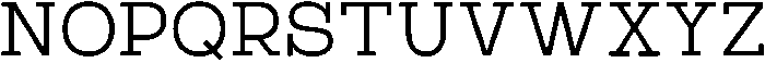 RCL Bricko Light otf (300) Font UPPERCASE