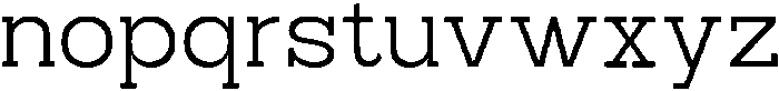RCL Bricko Light otf (300) Font LOWERCASE
