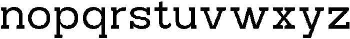 RCL Bricko Regular otf (400) Font LOWERCASE