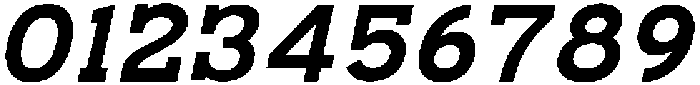 RCL Bricko Semi Bold Italic otf (600) Font OTHER CHARS