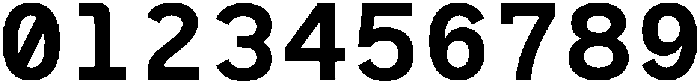 RCL Monoskrn Bold otf (700) Font OTHER CHARS