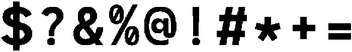 RCL Monoskrn Bold otf (700) Font OTHER CHARS