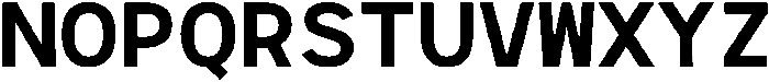 RCL Monoskrn Bold otf (700) Font UPPERCASE