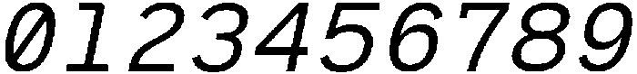RCL Monoskrn Italic otf (400) Font OTHER CHARS