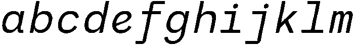 RCL Monoskrn Italic otf (400) FONT