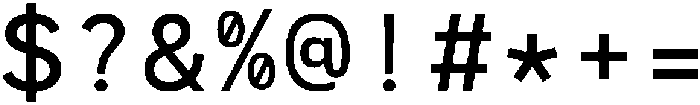 RCL Monoskrn Medium otf (500) Font OTHER CHARS
