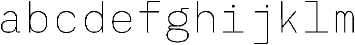 RCL Monoskrn Thin otf (100) FONT