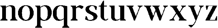 RCL Morland Bold otf (700) Font LOWERCASE