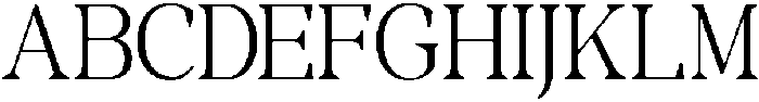 RCL Morland Light otf (300) Font UPPERCASE