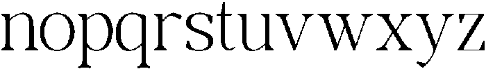RCL Morland Light otf (300) Font LOWERCASE