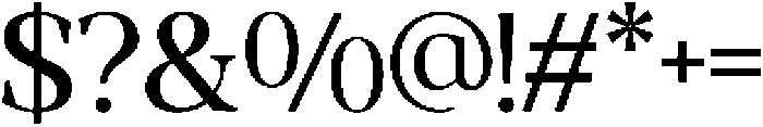 RCL Morland Medium otf (500) Font OTHER CHARS