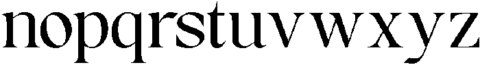 RCL Prime Serif Demo Regular ttf (400) Font LOWERCASE