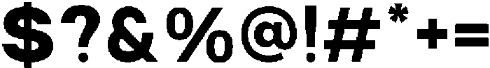 RCL Sentino Black otf (900) Font OTHER CHARS