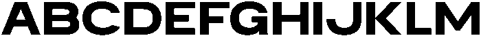 RCL Sentino Expanded Black otf (900) Font UPPERCASE