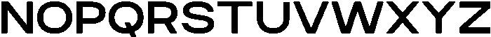 RCL Sentino Expanded Bold otf (700) Font UPPERCASE
