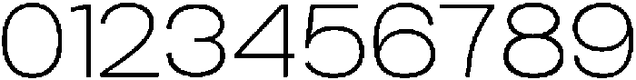RCL Sentino Expanded Extra Light otf (200) Font OTHER CHARS