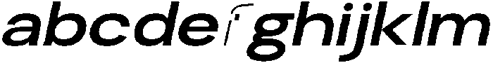 RCL Sentino Expanded Italic Bold otf (700) FONT