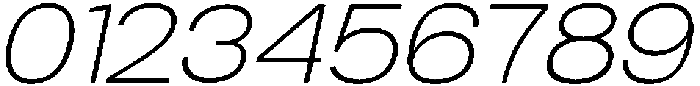 RCL Sentino Expanded Italic Extra Light otf (200) Font OTHER CHARS