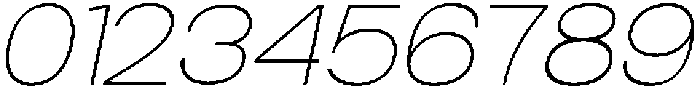 RCL Sentino Expanded Italic Thin otf (100) Font OTHER CHARS
