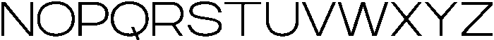 RCL Sentino Expanded Light otf (300) Font UPPERCASE