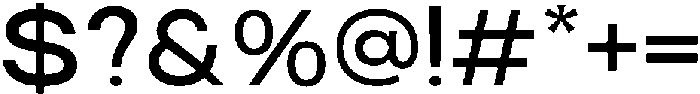 RCL Sentino Expanded Semi Bold otf (600) Font OTHER CHARS