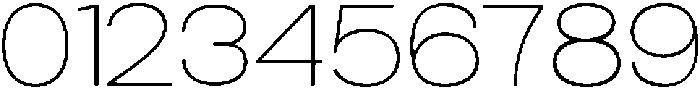 RCL Sentino Expanded Thin otf (100) Font OTHER CHARS