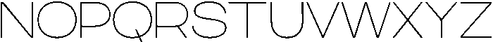 RCL Sentino Expanded Thin otf (100) Font UPPERCASE