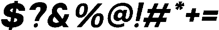 RCL Sentino Italic Black otf (900) Font OTHER CHARS