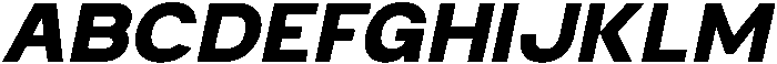 RCL Sentino Italic Black otf (900) Font UPPERCASE