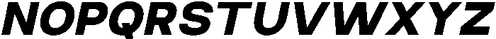RCL Sentino Italic Black otf (900) Font UPPERCASE