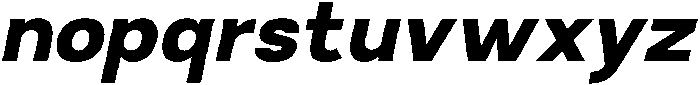 RCL Sentino Italic Black otf (900) Font LOWERCASE