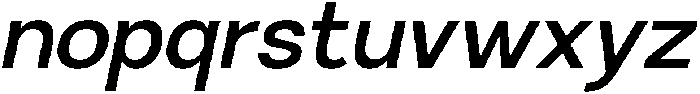 RCL Sentino Italic Semi Bold otf (600) Font LOWERCASE