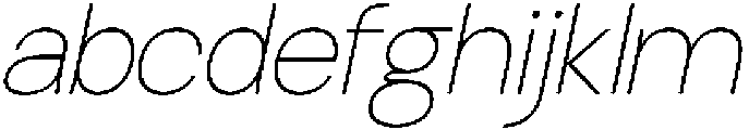 RCL Sentino Italic Thin otf (100) FONT