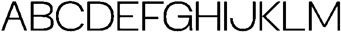 RCL Sentino Light otf (300) Font UPPERCASE