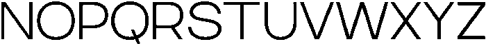 RCL Sentino Light otf (300) Font UPPERCASE