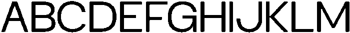 RCL Sentino Regular otf (400) Font UPPERCASE
