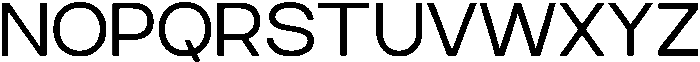 RCL Sentino Regular otf (400) Font UPPERCASE