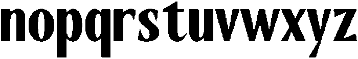RCL Slicer Black otf (900) Font LOWERCASE