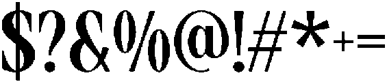 RCL Slicer Bold otf (700) Font OTHER CHARS