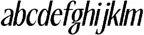 RCL Slicer Italic otf (400) FONT