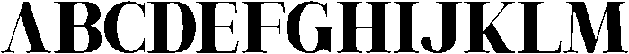 RCL Veluxa Serif ExtraBold otf (700) Font UPPERCASE