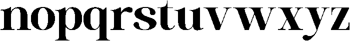 RCL Veluxa Serif ExtraBold otf (700) Font LOWERCASE