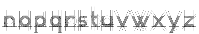 R&C Demo Font LOWERCASE