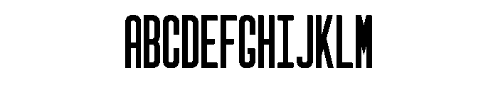 RC Rocket Regular Font UPPERCASE