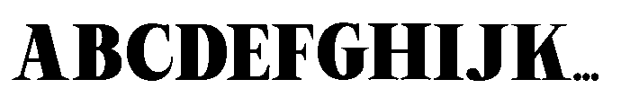 RCL Arviel Black Font UPPERCASE