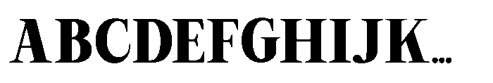 RCL Arviel Bold Font UPPERCASE