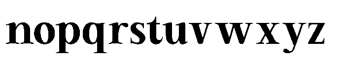 RCL Arviel Bold Font LOWERCASE