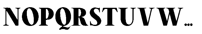 RCL Arviel Extra Bold Font UPPERCASE