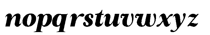 RCL Arviel Italic Black Italic Font LOWERCASE